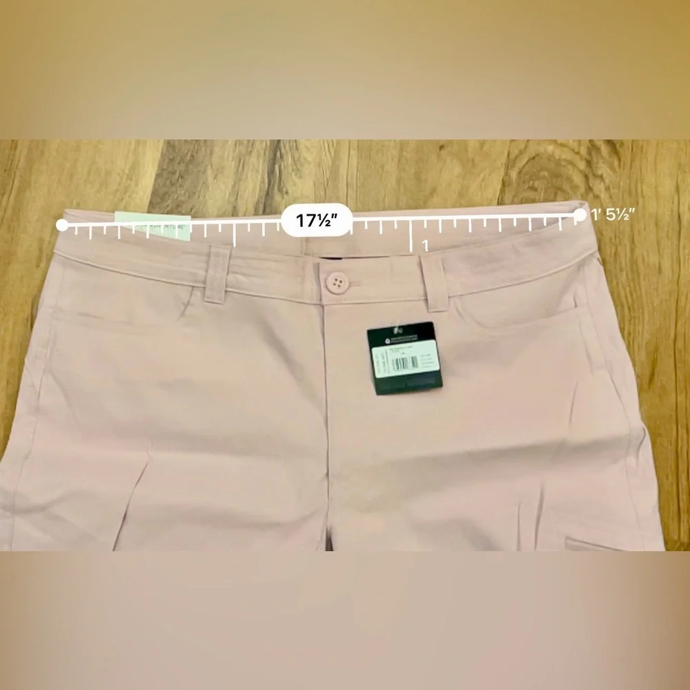 Eddie Bauer Women's Light Plum Women’s 14 Capri Pants - Picture 4 of 14